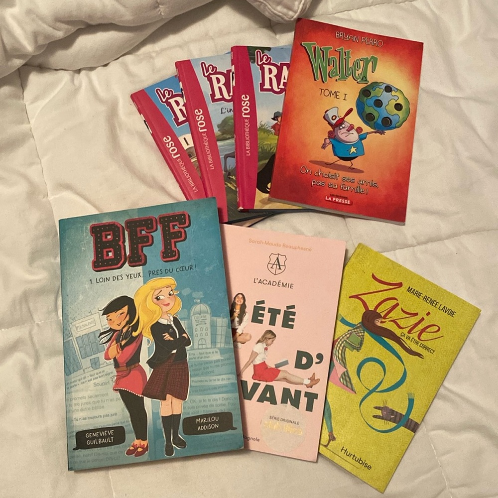 lot de 7 livres